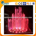 2.5m Charming outdoor garden use and stainless steel decorative wedding cake shape music dancing fountain